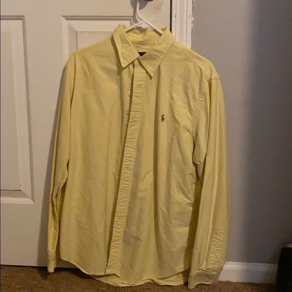 Yellow Polo Ralph Lauren button down